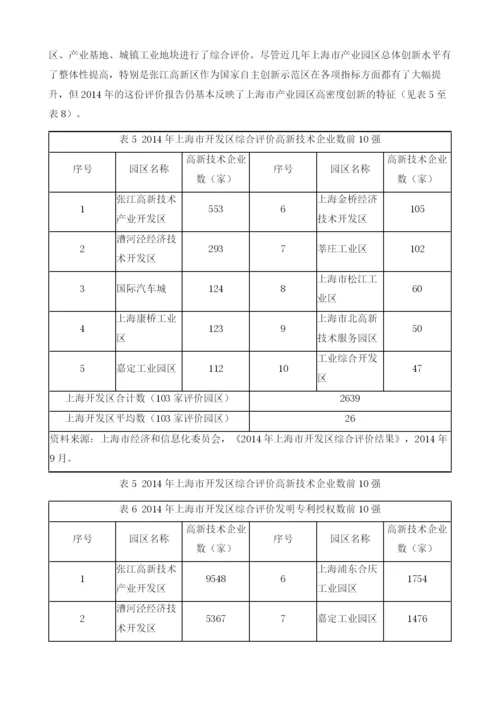 产业园区在上海国家中心城市建设中的贡献、形态演进与发展路径.docx