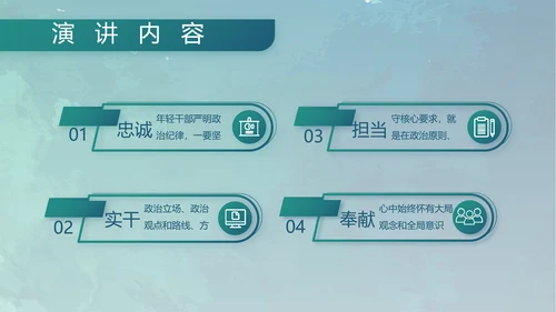 蓝色部队军事工作总结汇报动态PPT