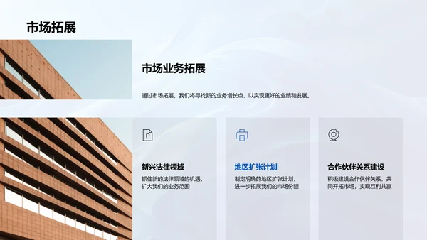 法律行业发展规划PPT模板