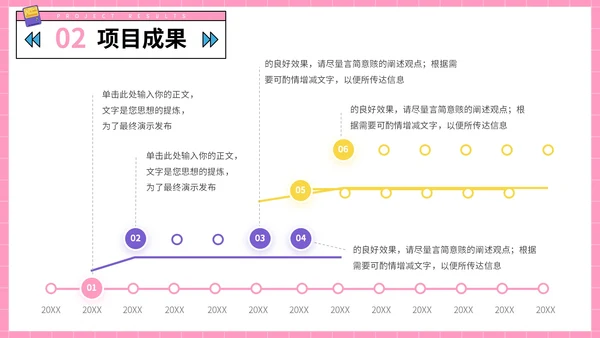 粉色复古风通用工作汇报PPT
