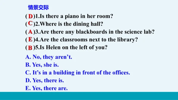 【轻松备课】外研版初中英语七年级上Module 3 Unit 3教学课件