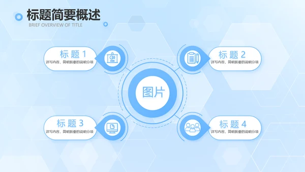 蓝色大气生物医药科技公司简介PPT
