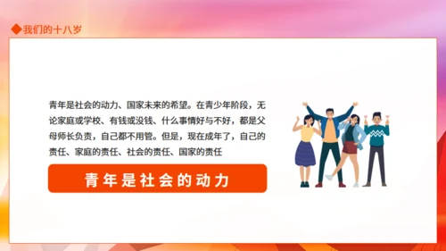 十八岁主题班会,成人礼通用PPT课件模板