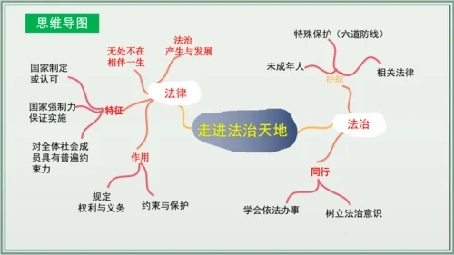 《讲·记·练高效复习》 第四单元 走进法治天地 七年级道德与法治下册 课件(共29张PPT)