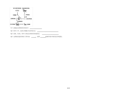 苏科版七年级生物上册期末模拟考试一(20220208125134)