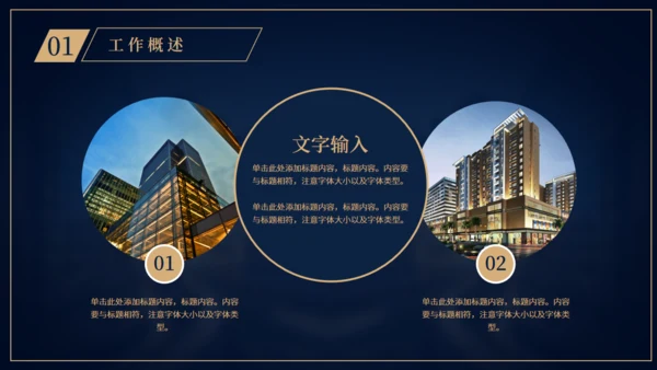 房地产销售工作汇报通用PPT模板