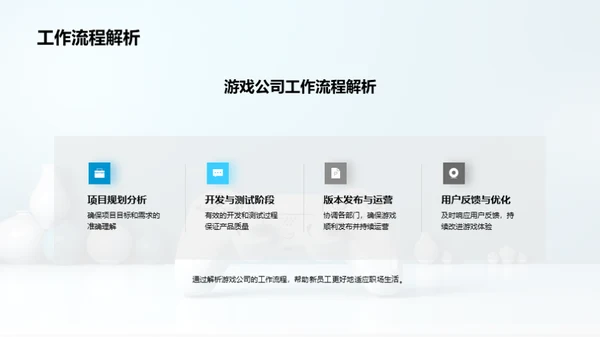 游戏行业新人指导