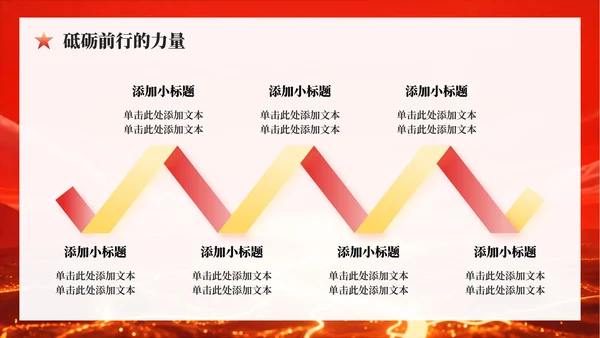 红色党政风长征纪念日专题红军精神党课学习PPT模板