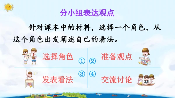统编版语文六年级上册 第六单元  口语交际：意见不同怎么办  课件