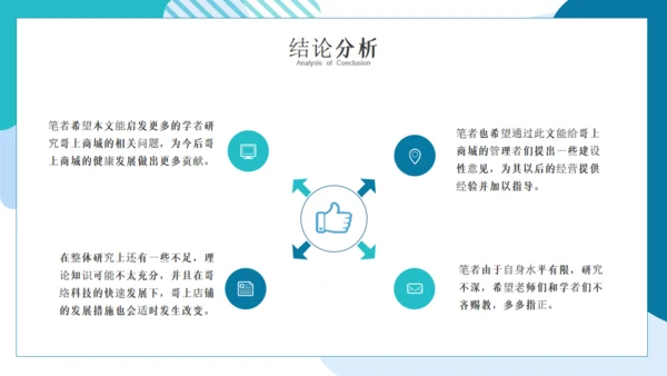 对外经济贸易毕业答辩论文通用PPT模板