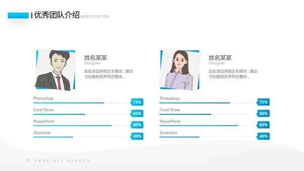 2021年欧美风企业简介公司介绍商务ppt