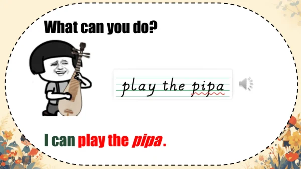 Unit 4 What can you do? Part A Let's learn 课件（22张P