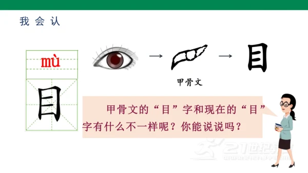 识字3  口耳目   课件