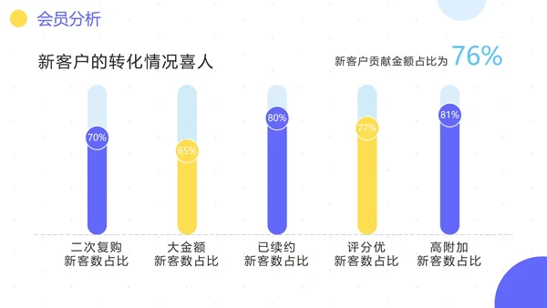 简约商务科技行业会员营销方案PPT模板