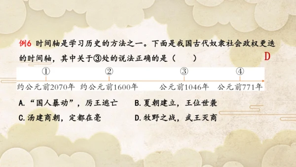 第二单元 夏商周时期：奴隶制王朝的更替和向封建社会的过渡  单元复习课件（25张PPT）