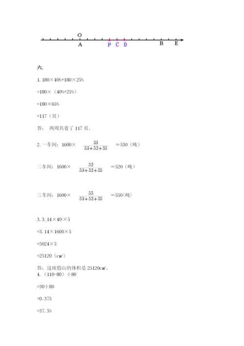 最新西师大版小升初数学模拟试卷及答案【历年真题】.docx