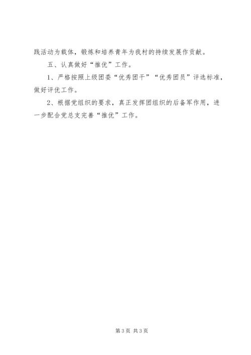 社区年度团支部工作计划范文.docx