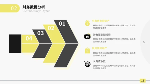 商务财务管理分析报告通用PPT模板