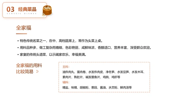 徽菜安徽美食文化介绍PPT模板