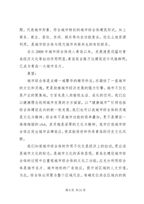 城市综合体调研报告.docx