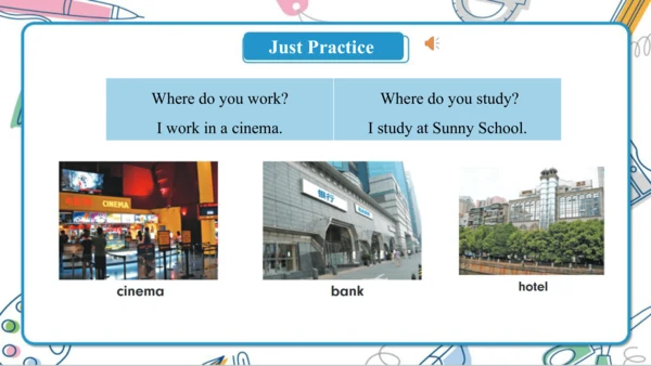 Unit 4 Where do you work ? Lesson 19- Lesson 20 课件