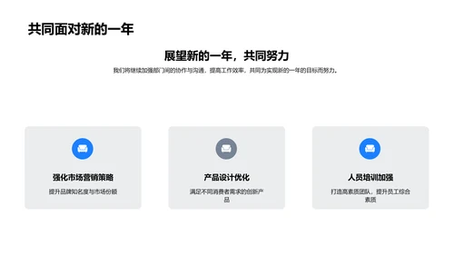 服装部门年度报告PPT模板