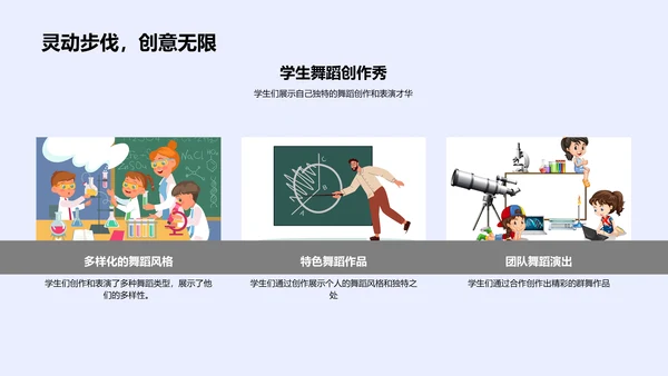 舞蹈教学成果展示