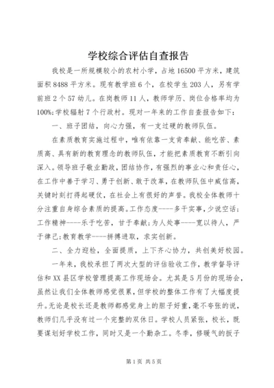 学校综合评估自查报告 (2).docx