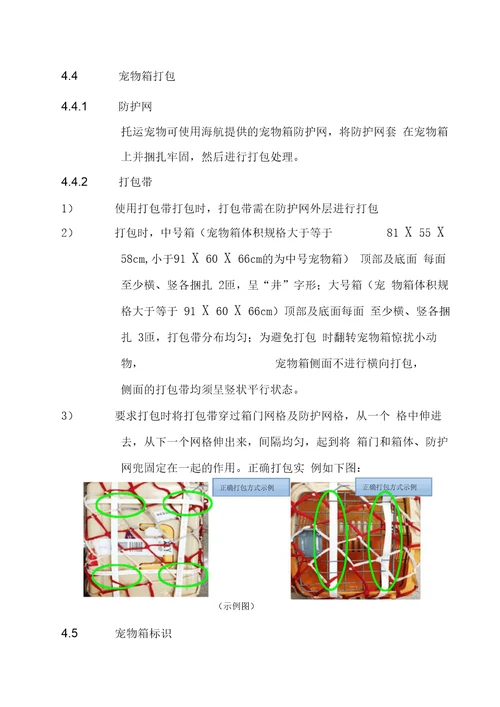 海南航空宠物运输规定