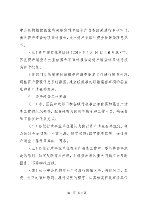 国有公司资产清查工作报告【优秀】.docx