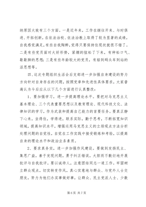 组织生活会存在问题(一) (4).docx