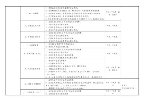 汽机设备巡检标准(11).docx