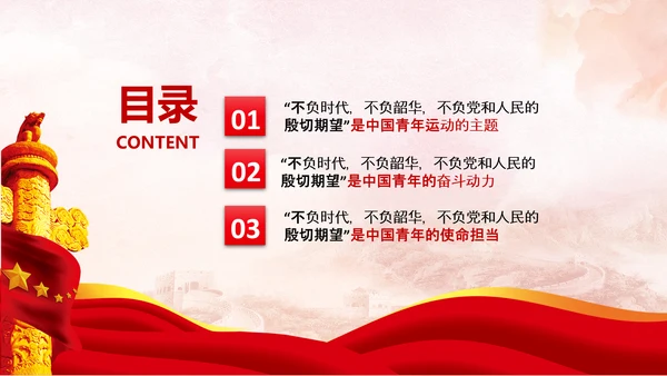 青年学习中国共产党成立100周年讲话PPT
