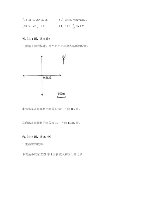 青岛版六年级数学下册期末测试题附完整答案【典优】.docx