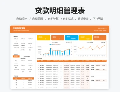 贷款明细管理表