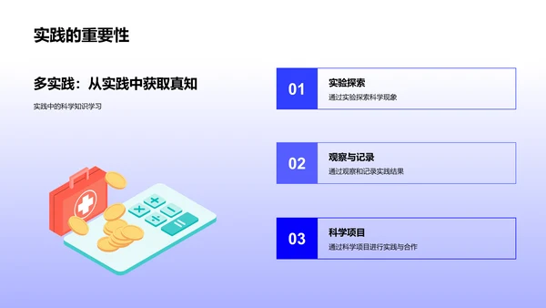 科学学习的重要性PPT模板