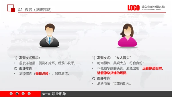 实用员工入职商务礼议培训PPT