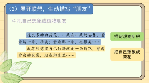 统编版语文三年级下册2024-2025学年度第一单元习作：我的植物朋友（课件）