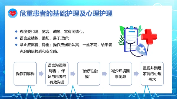危重患者护理培训通用PPT课件模板