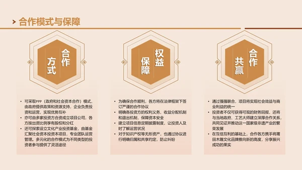 棕色国风非遗木雕的匠心雕刻PPT模板