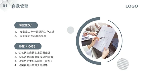 深色简约五维管理PPT模板宣传PPT动态PPT领导力