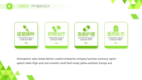绿色智慧医疗信息化建设工作总结PPT