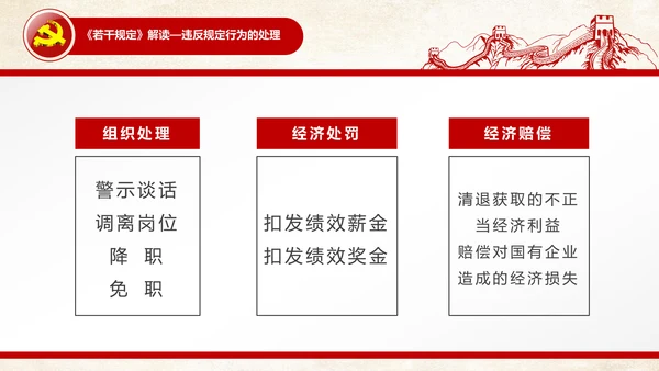 党员干部廉洁从业廉政教育PPT模板