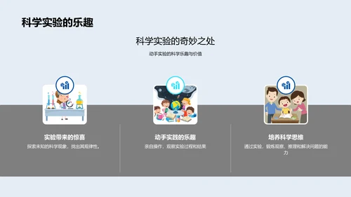 科学实验探秘PPT模板