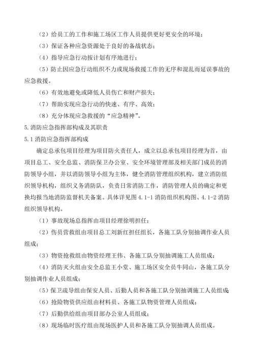 机场生活服务设施项目消防安全应急预案.docx
