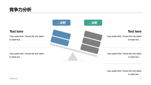 蓝色商务网络科技公司市场营销策划PPT模板