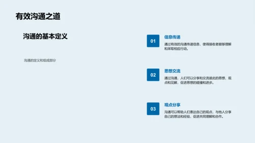 管理沟通培训课程PPT模板