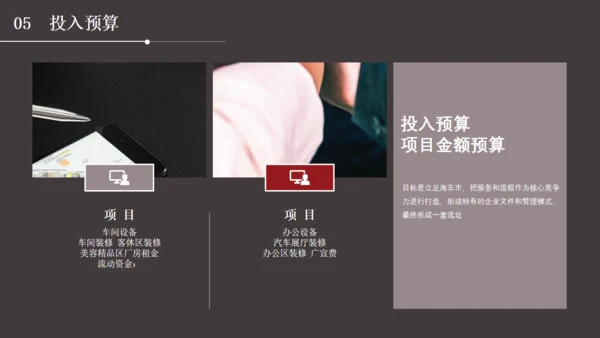 多用途通用商业计划书PPT模板
