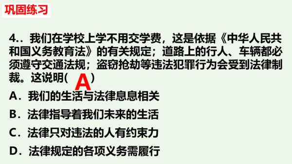 第九课 法律在我们身边复习课件（23张PPT ）