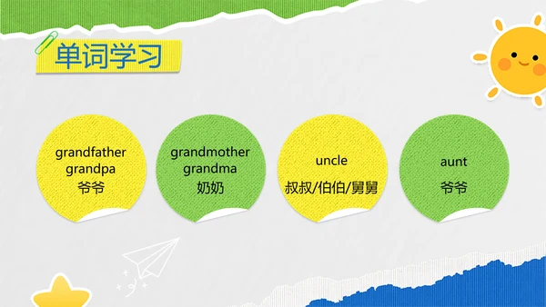 简约风小学英语教学课件PPT